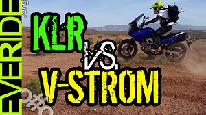 16K views · 160 reactions | We recently pit the Kawasaki KLR 650 against the Suzuki V Strom in a middleweight ADV motorcycle deathmatch. Turns out that for my style of riding, one bike reigns supreme! See the full review at https://www.youtube.com/watch?v=s_QQEeW2gO4 | eveRide | Facebook