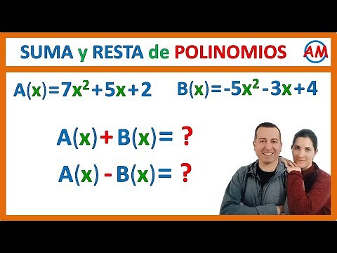 SUMA y RESTA de POLINOMIOS 📌 | Aprendiendo Matemática