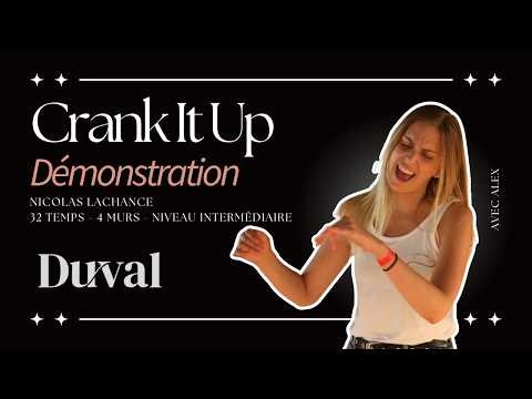 Crank It Up (DEMO) - Line Dance (Centre Duval)