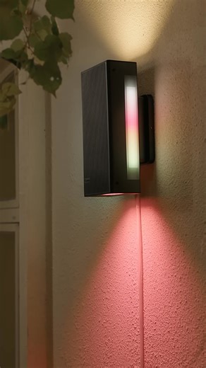 22K views · 21 reactions | Govee Outdoor Up Down Wall Light Light Up More, Shine Bigger  Elevate your space with our reflector cup design, casting powerful up & down lighting across 12㎡ . Create bold ambiance that captivates the senses and makes a statement. Perfect for designers seeking stunning wall-washing effects ✨ | GOVEE | Facebook