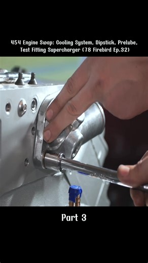 454 Engine Swap: Cooling System, Dipstick, Prelube, Test Fitting Supercharger #engine #cooling #system #dipstick #supercharger