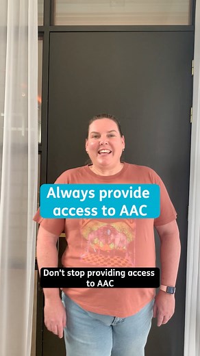 5.8K views · 41 reactions | AAC users should be able to say what they want, when they want, so they must have access to their AAC system all the time! Even if . . . | AssistiveWare | Facebook