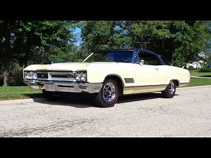 1966 Buick Wildcat GS Gran Sport Convertible Cream & Engine Sound - My Car Story with Lou Costabile