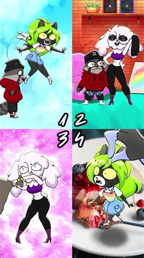 Which meme is best? // Rocky Rakoon Animation Meme #shorts #tiktok #viral #trending #funny #fyp