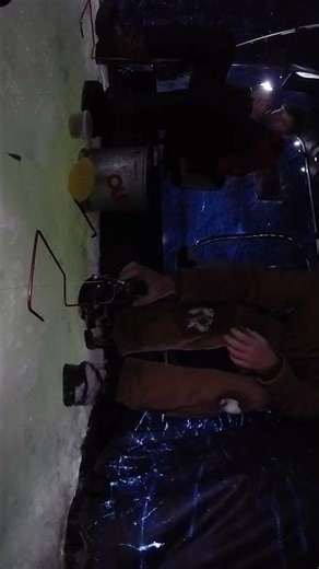 first perch through the ice!! #icefishing #perch #ultralightfishing #fish #viral #trending