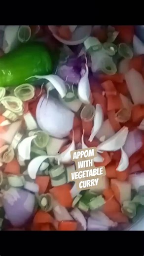 Soft Appam with Creamy Vegetable Curry | Easy South Indian Breakfast Recipe