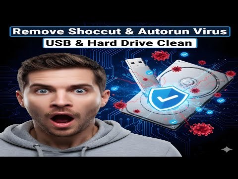 حذف فيروس Shortcut و Autorun نهائيًا من الفلاشة والهارد Rinzler USB Cleaner