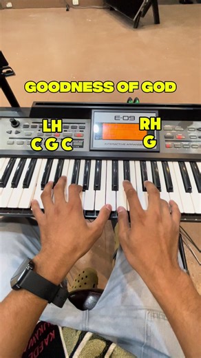 Master the Goodness of God on Piano
