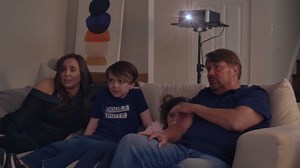 PropVue Projector Screen with Stand 84" - Indoor & Outdoor Projection Screen for Movie or Office Presentation - 16:9 HD Premium Wrinkle-Free Tripod Screen for Projector with Carry Bag & Tight Strap