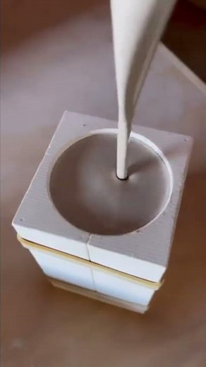 Ceramic Mug from 3D Printed Mold