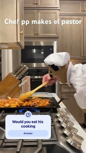 Chef pp making el Pastor #sml #cooking #puppet