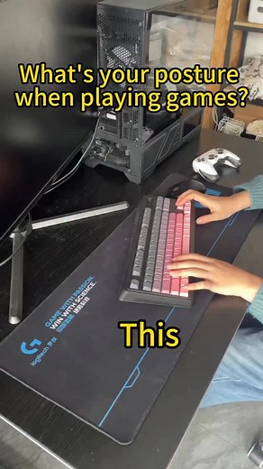 1.5K views · 21 reactions | Can you tell me your posture when you play games?#kokopegboard #gamingroomsetup #gaming | kokopegboard | Facebook