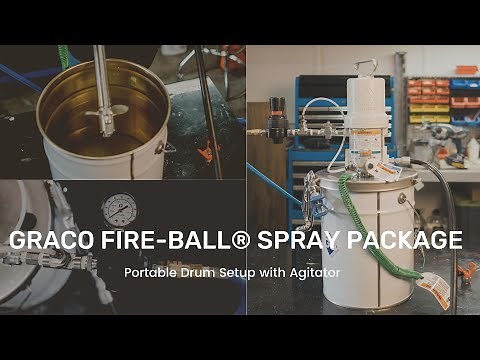 Graco Fire-Ball® 300 15:1 Airless Spray Undercoating/Rustproofing Kit Setup