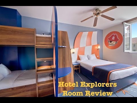 Explorers Hotel Room Tour July 18 - Disneyland Paris