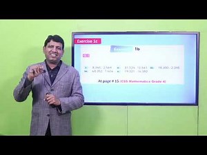 Math Grade 4 Unit 1 Lecture 9 Exercise 1b || SNC 2020 ||