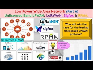 LPWAN #6. This Video to Compare the License & Unlicensed LPWANs (LoRa, Sigfox, NB-IoT, Cat-M1/LTE-M)