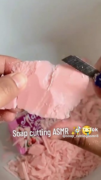 Soap cutting ASMR ✨🤤.... . . . . . . . Follow me for *More* video's on *Instagram* 🙂& *subscribe* my *YouTube* channel...☺️ . . . . . . *Thankx*🖤 #views #foryoupage #soapcutting #foryou #foryouofficial