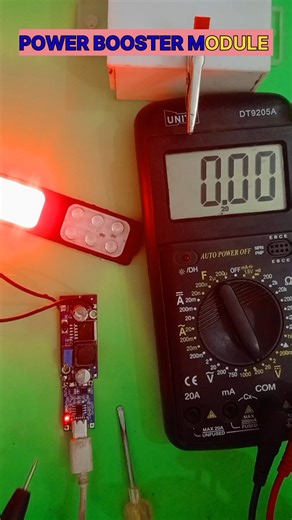 XL6009 DC Adjustable Step UP Booster Power Module #jugaadcreator #diy #experimnent #shorts #youtube