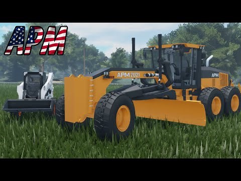 Making a RAMP in APM | Roblox American Plains Mudding