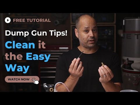 Gel Coat Dump Gun Basics || Cleanup the Easy Way || (Part 4 of 5)