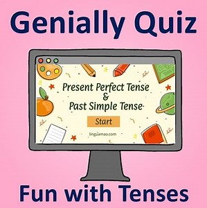 Past Simple and Present Perfect. Interactive quiz.
