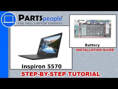 Inspiron 15-5570 (P75F001) Battery Replacement How-To Video Tutorial