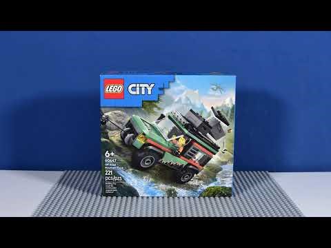 Lego City Set 60447 Off Road Mountain Truck Speedbuild Stop Motion
