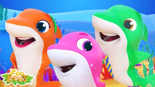 753K views · 12K reactions | Baby Shark Song by Zoobees Kids ABC Tv - The nursery rhymes channel for kindergarten aged children. These kids songs are great for learning the alphabet, numbers, shapes, colors and lots more. #babysharksong #nurseryrhymes #kidssongs #babysongs #zoobees | Zoobees Kids ABC TV - Baby Songs & Nursery Rhymes | Facebook