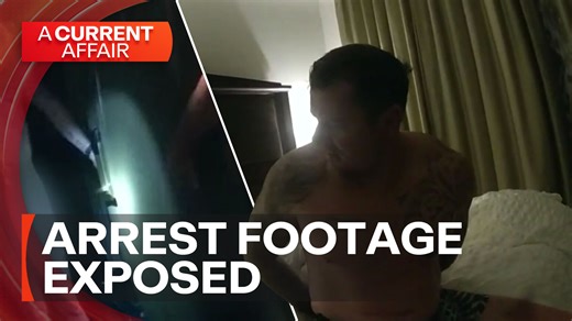 Brisbane personal trainer's arrest in the US caught on camera