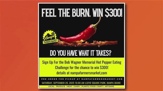 Hot Pepper Challenge begins on Saturday at Nampa