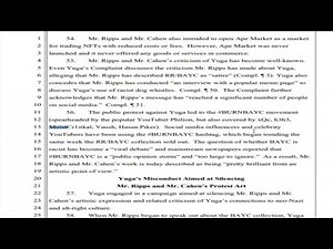 I'm in a Huge Lawsuit