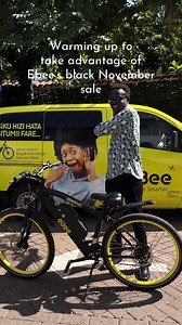 Warming up to take advantage of Ebee’s Black November sale… 🔥👀 Because deals this good don’t wait, and neither should you. 🚲 #EbeeAfrica #BlackFridayKE #BlackFridayDeals #EBX #NyukiBike