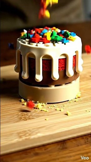 LEGO Cake Factory Making Dessert NO TALKING