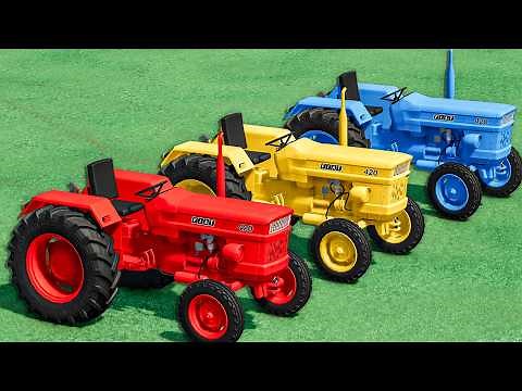 Tiny Tractors, Big Jobs - Colorful GRASS Work - Farming Simulator 25