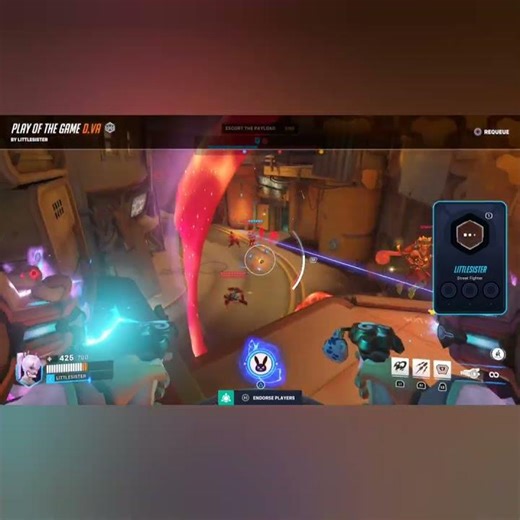 Overwatch 2: D.Va Helps The Team🐰