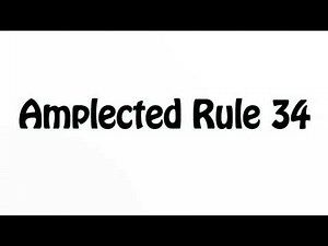 Learn How To Pronounce Amplected Rule 34