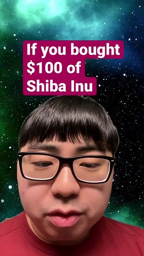 If You Bought $100 Of Shiba Inu. #invest #cryptocurrency #crypto #shib #shibainu