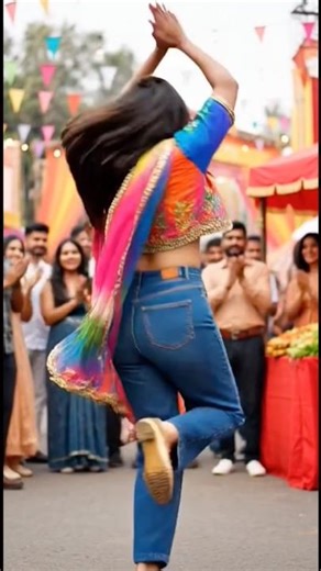 Morni Banke Hook Step Dance 💃 | Loop & Story #shorts