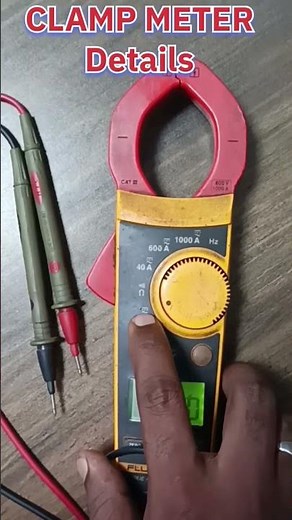 CLAMP ON METER details #meter #electrical #electrician