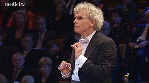 1.2M views · 59K reactions |  Kick off the day with one of the most epic hits of classical music: Carl Orff's terrific "O Fortuna"! Free goosebumps courtesy of Sir Simon Rattle and the Berliner Philharmonikerl!  https://cutt.ly/RGCjHSo | medici.tv | Facebook
