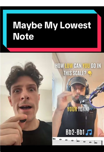 @BassNotesYT duet for a Very Low Note! Awesome stuff . . . . . #sing #bassnotes #vocalcoach