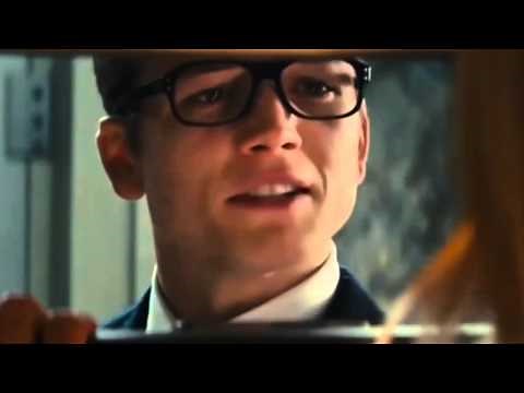 Eggsy and the imprisoned Princess of Sweden.