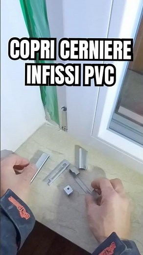 Come si montano correttamente: 👉 Copri cerniere finestre PVC