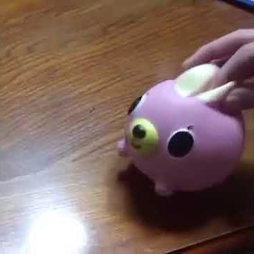 Exploding Rabbit Squeak Toy