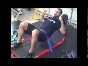 Hip Thrust Band Placement