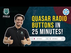 How to Use the Quasar Radio Component (QRadio) | Usage and Customization