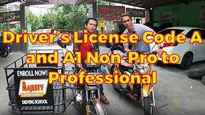 616K views · 10K reactions | Alamin ang pagkakaiba ng Driver’s License Code ng Motorcycle. | Majesty Driving School | Facebook