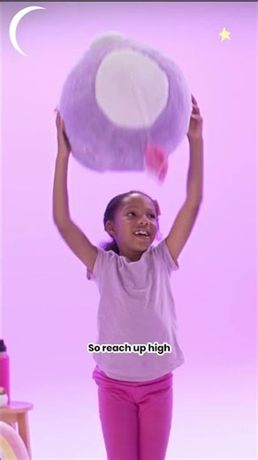 Build balance & focus with Rhyla the BubblePlush™ Yoga Ball Buddy! 🦄