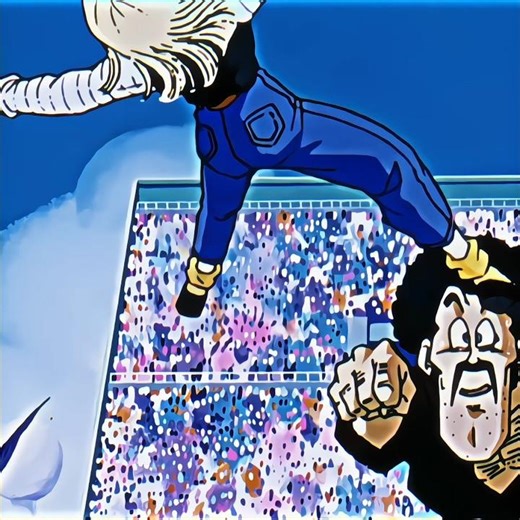 💥 Mr. Satan Punches Android 18 – Funniest Dragon Ball Z Moment Ever! 😂⚡