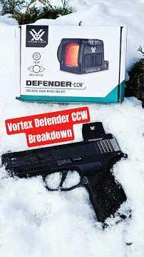 Vortex Defender CCW Review #vortexoptic #review #ccw #shorts
